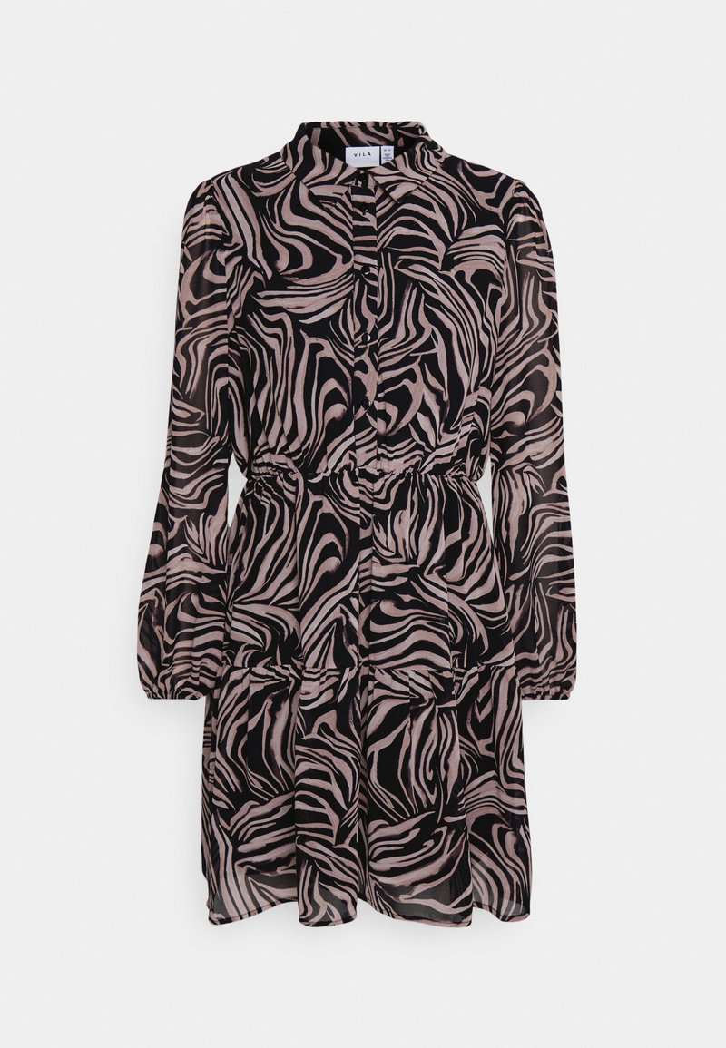 Vila Petite Blousejurk zwart Vila Petite Blousejurk zwart