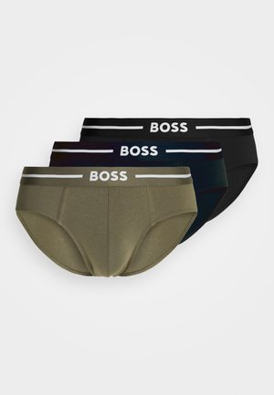 3 PACK - Briefs - schwarz/dunkelblau/khaki