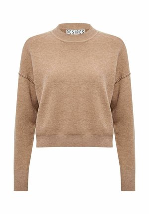 Desires GABI - Strickpullover - m brazilian sand melange
