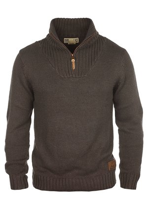 Solid, Pullover - brown
