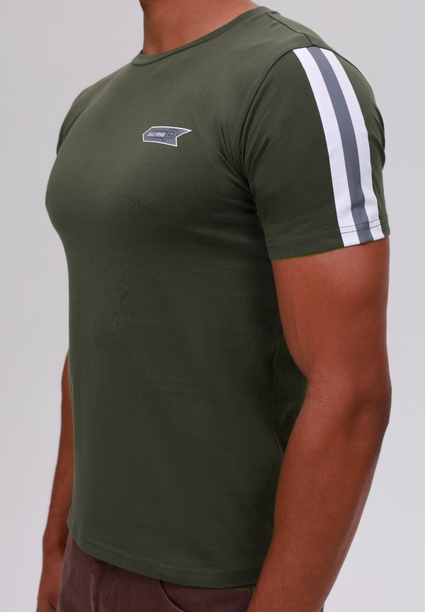 Print T-shirt - olive2