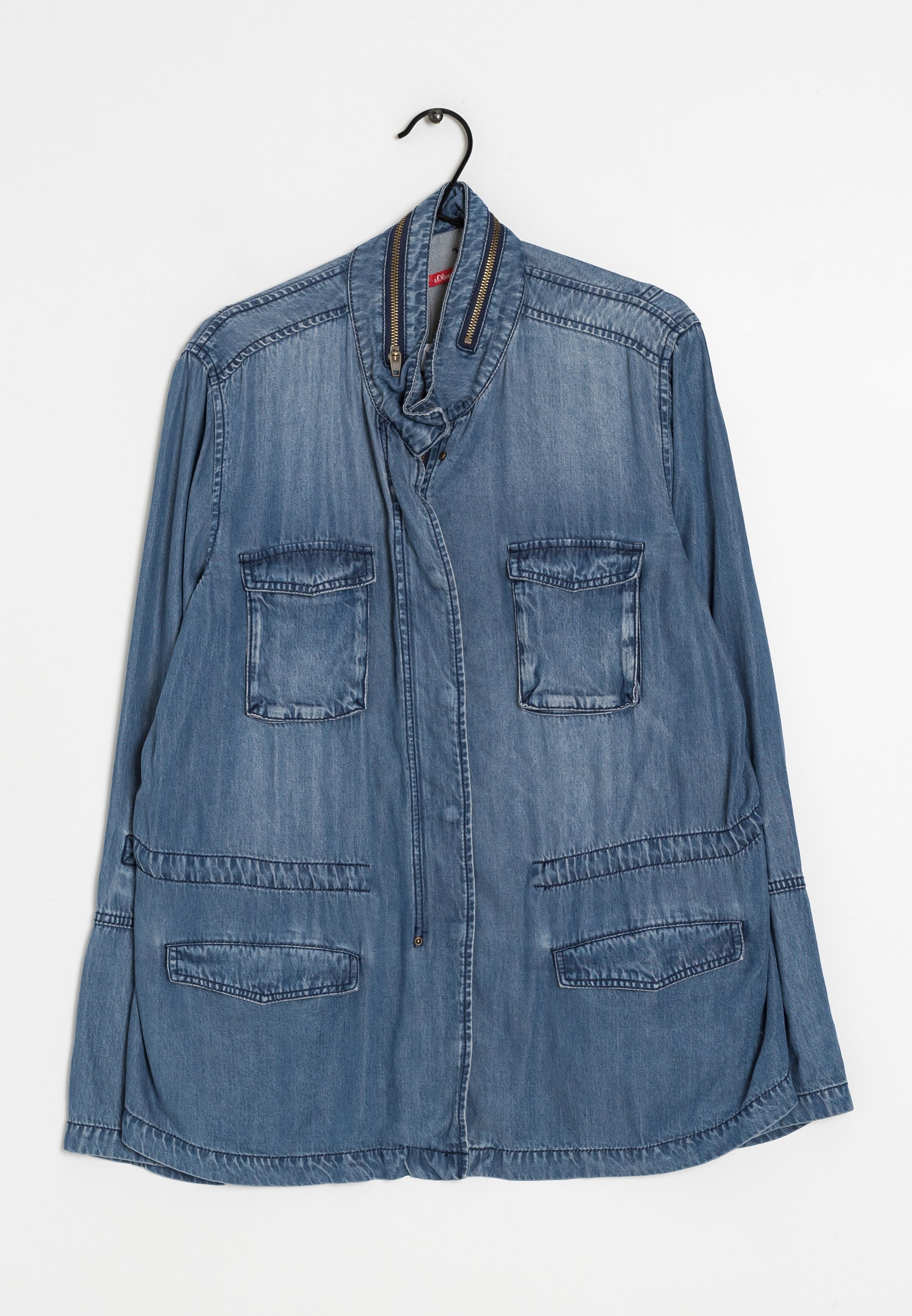 Giacca Di Jeans Donna S.Oliver — Denim Classico, Taglio Comfort, Per Tutti I Giorni