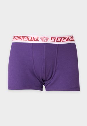 Versace, SHORT TRUNK BIO COTTON RIB - Боксерки - purple/white/red