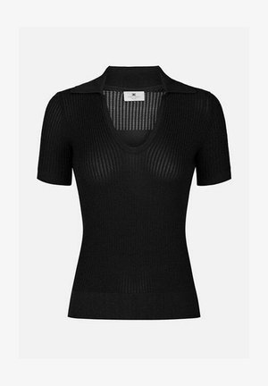 Elisabetta Franchi, MAGLIE DONNA ELISABETTA FRANCHI MK74Q61E2 110 - Polo - nero