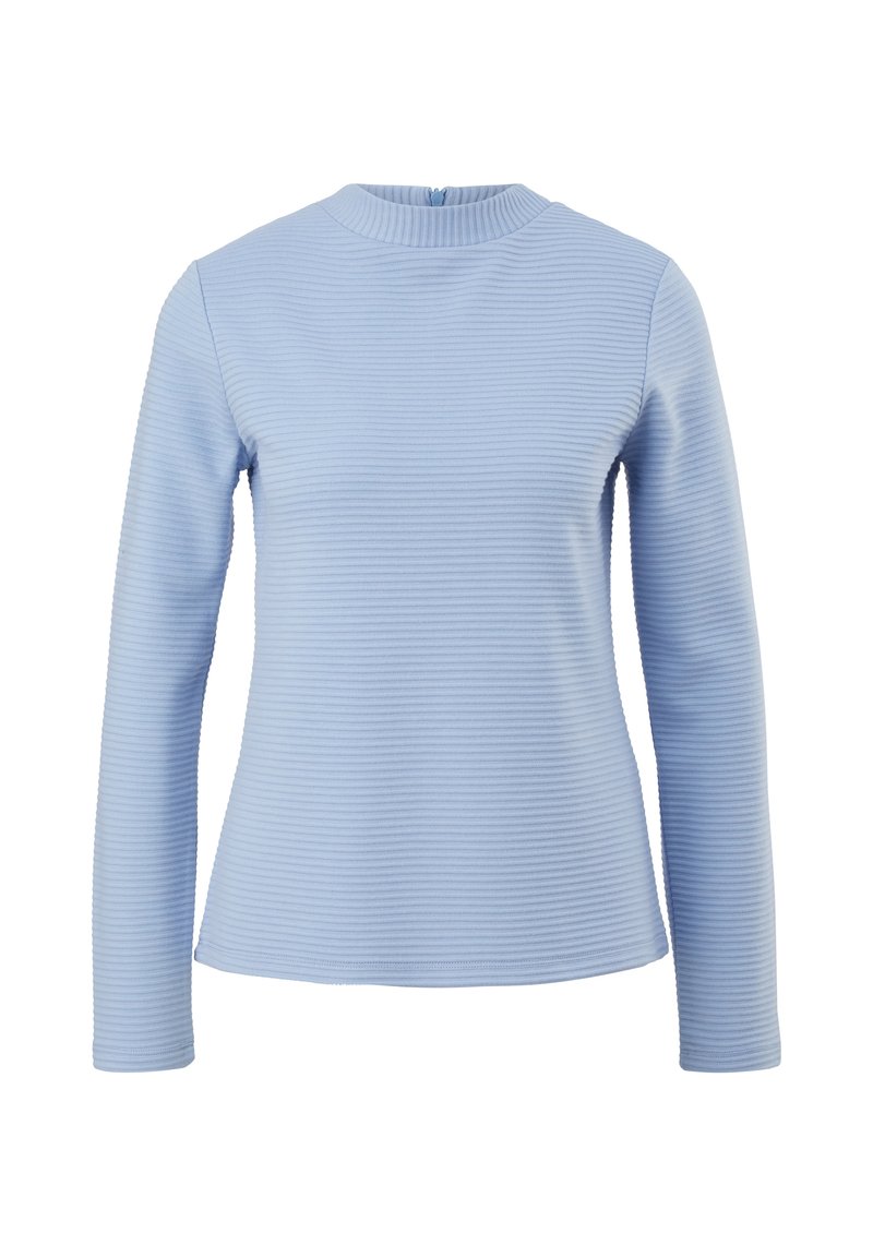Damen Strickjacken | comma MIT RIPPSTRUKTUR Strickpullover sky blue/hellblau - QN61027 Damen Strickjacken | comma MIT RIPPSTRUKTUR Strickpullover sky blue/hellblau - QN61027