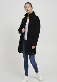 Oxmo OXTOVA - Halflange jas - black
