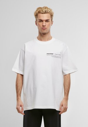 Print T-shirt - white