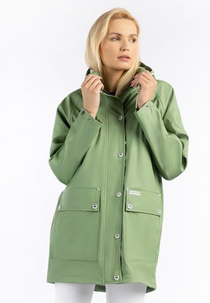 Waterproof jacket - jadegrün