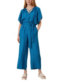 s.Oliver Jumpsuit - dark teal melange