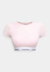 T-SHIRT BRALETTE - Pizsama felső - cradle pink