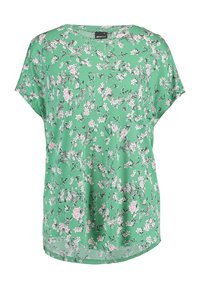 Gina Tricot Triko s potiskem - green