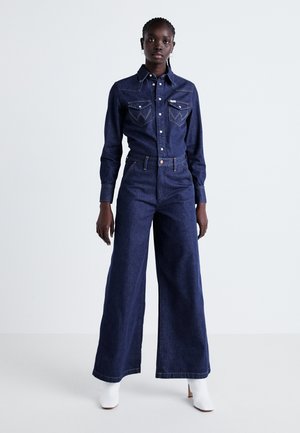 TROUSER COVERALL - Jumpsuit - aged blue