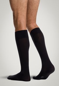 Wolford COTTON VELVET - Calzettoni - black
