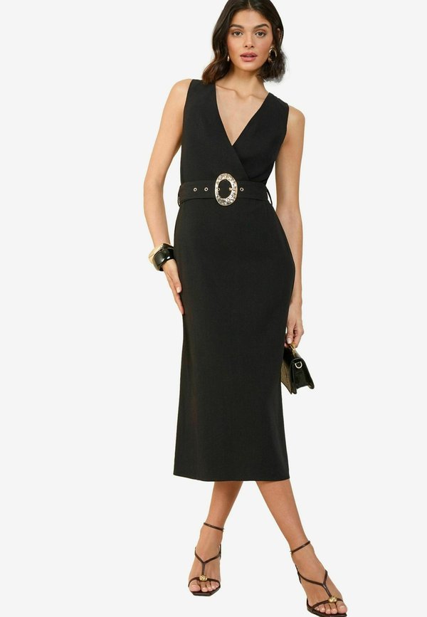 REGULAR FIT -   MIDI  FRONT - Freizeitkleid