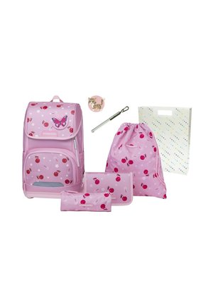 ERGOPLUS SET 8-TEILIG - Juego de mochilas escolares - pink