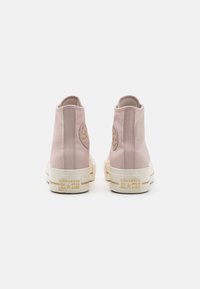 Converse CHUCK TAYLOR ALL STAR LIFT PLATFORM TAILORED LINES - Zapatillas altas - flush stone/egret/gold