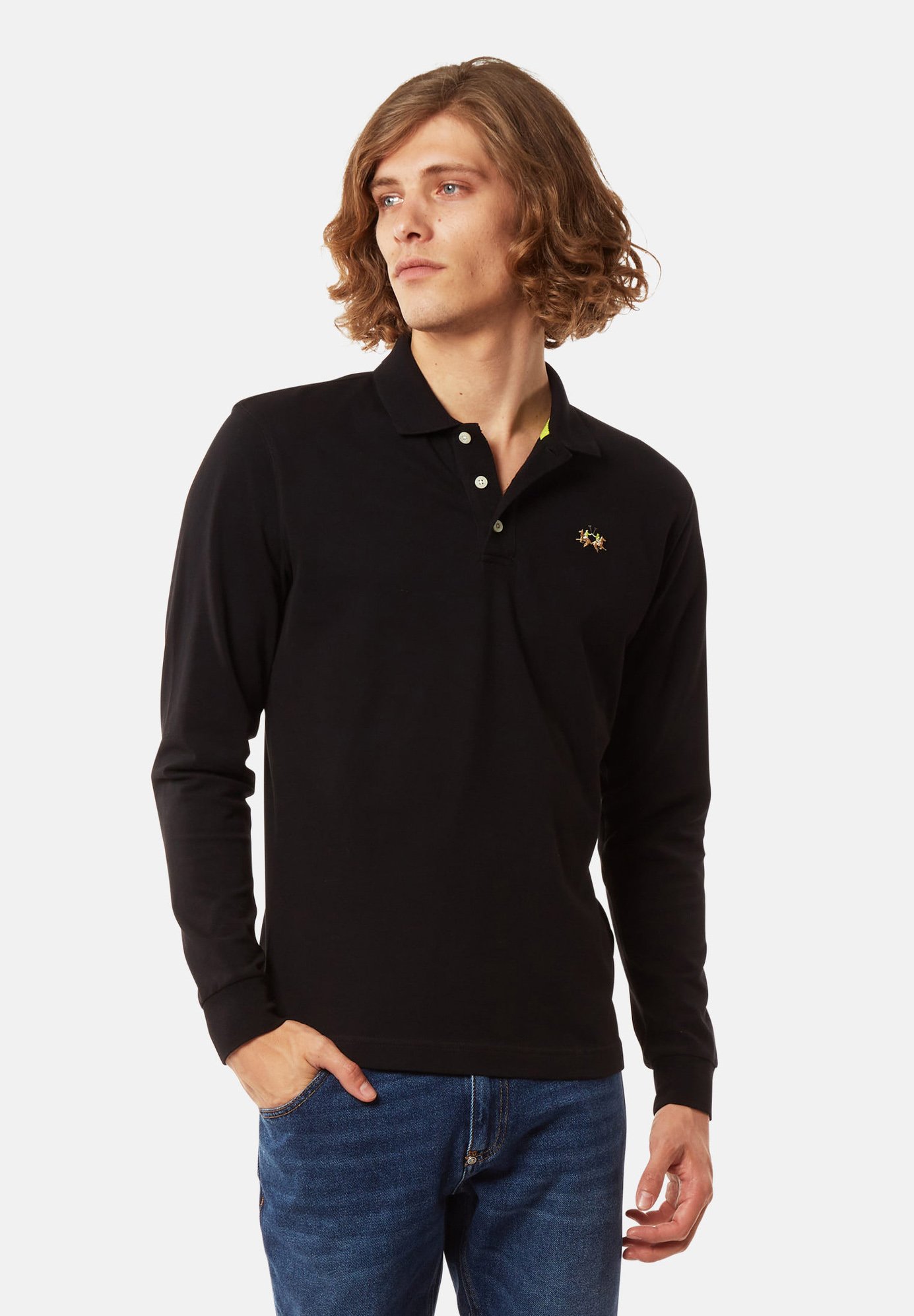 La martina long sleeve polo shirt Clearance