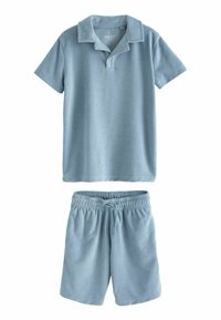 Next - SHORT SLEEVE  SET  - REGULAR FIT - Treniņtērpa apakšdaļas - mineral blue Miniatūras attēls 1