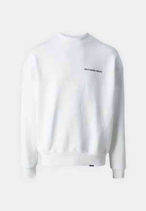 Don't Waste Culture UNISEX - Felpa - white