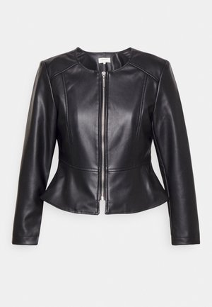 ONLSARAMY JACKET - Veste en similicuir - black