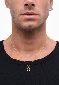Common Lines HORSE SHOE PENDANT UNISEX - Halskette - gold-colored