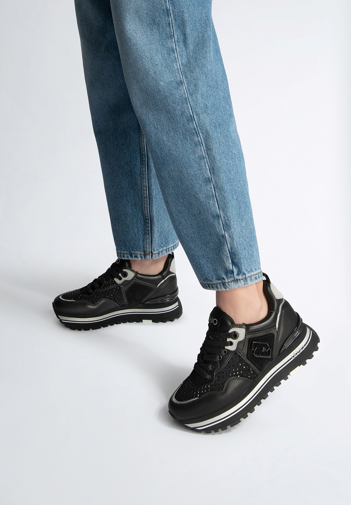 wonder liu jo sneakers zwart