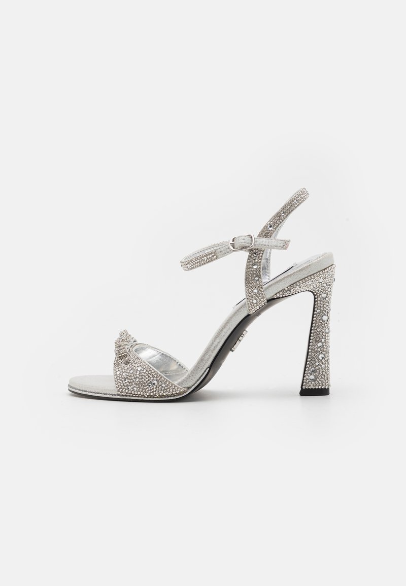 Steve Madden CHANTER - Riemensandalette - crystal
