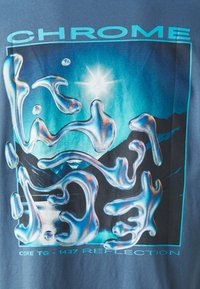 Jack & Jones JCOREFLECT TEE CREW NECK UNISEX - T-shirts med print - bering sea