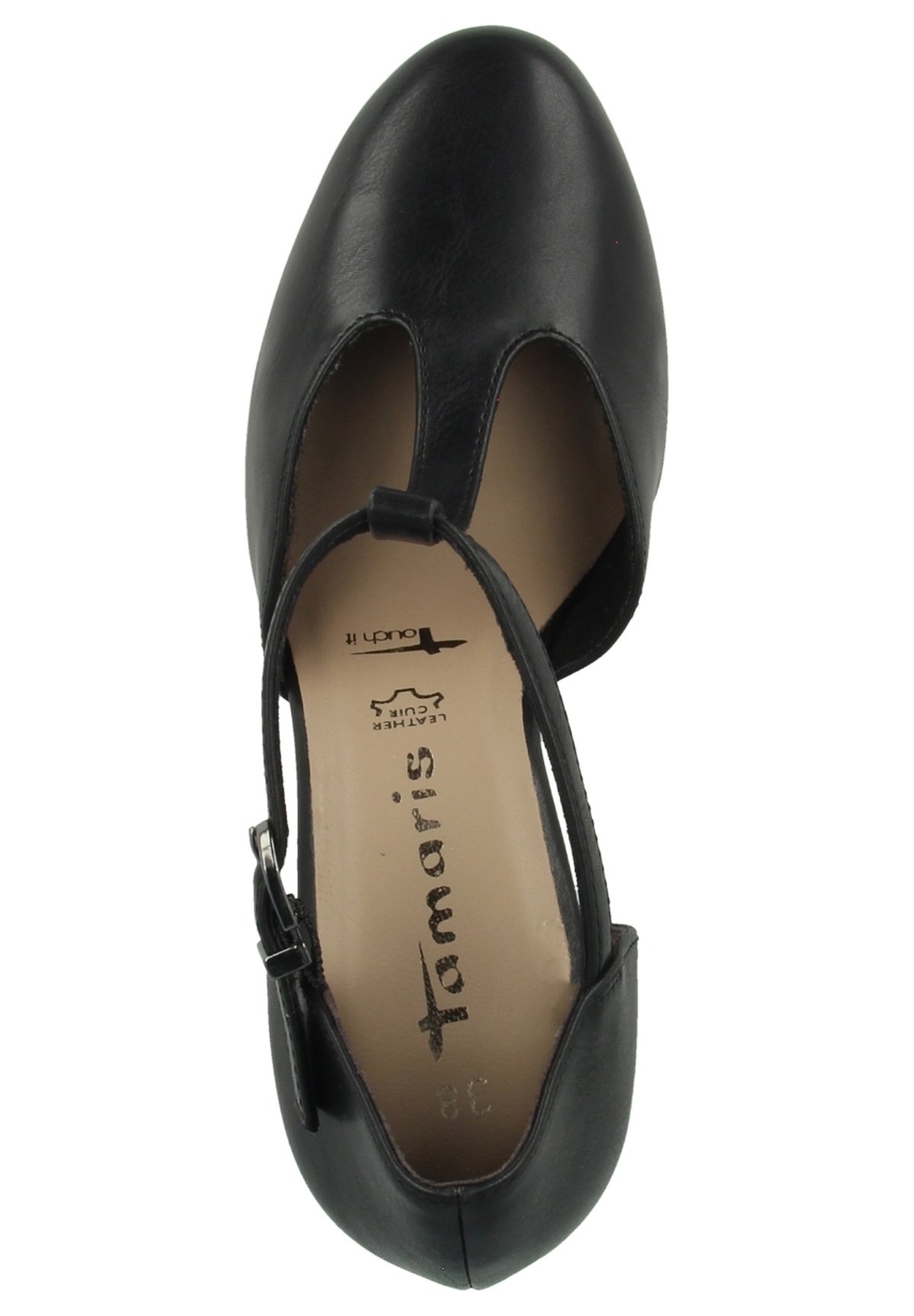 Tamaris white sandals high heeled - Women´s shoes • Differenta.com