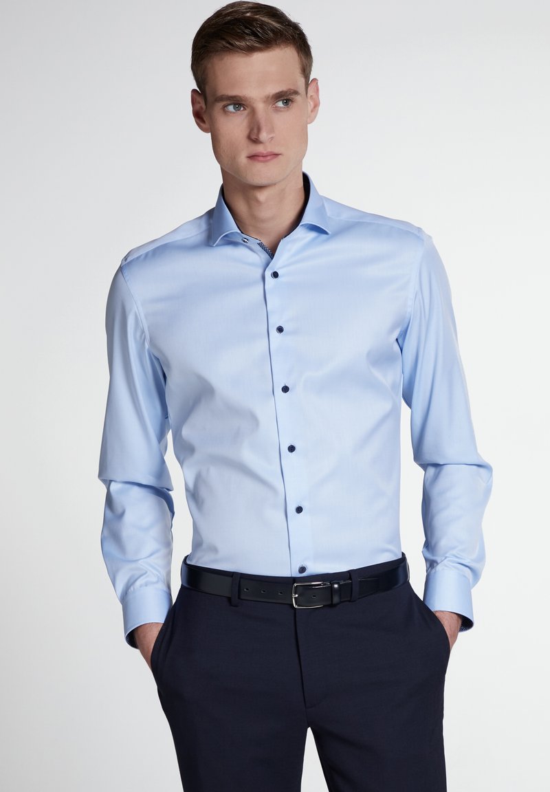 Eterna SLIM FIT - Formal shirt - light blue - Zalando