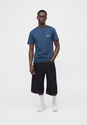 Quiksilver, MINI LOGO UNISEX - T-shirt basique - blue