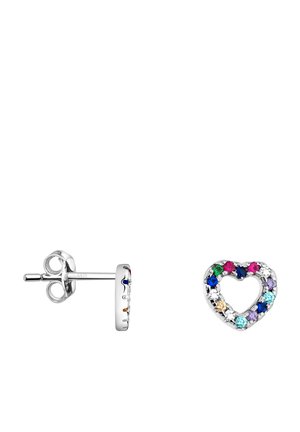 HEART - Earrings - silver coloured