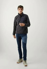 Helly Hansen MARIDALEN PRINTED - Fleece jumper - black grape