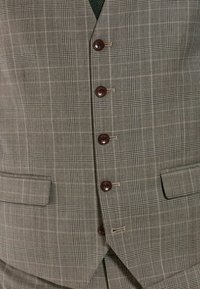 Next SIGNATURE BRITISH FABRIC CHECK SUIT: WAISTCOAT - Vest - neutral
