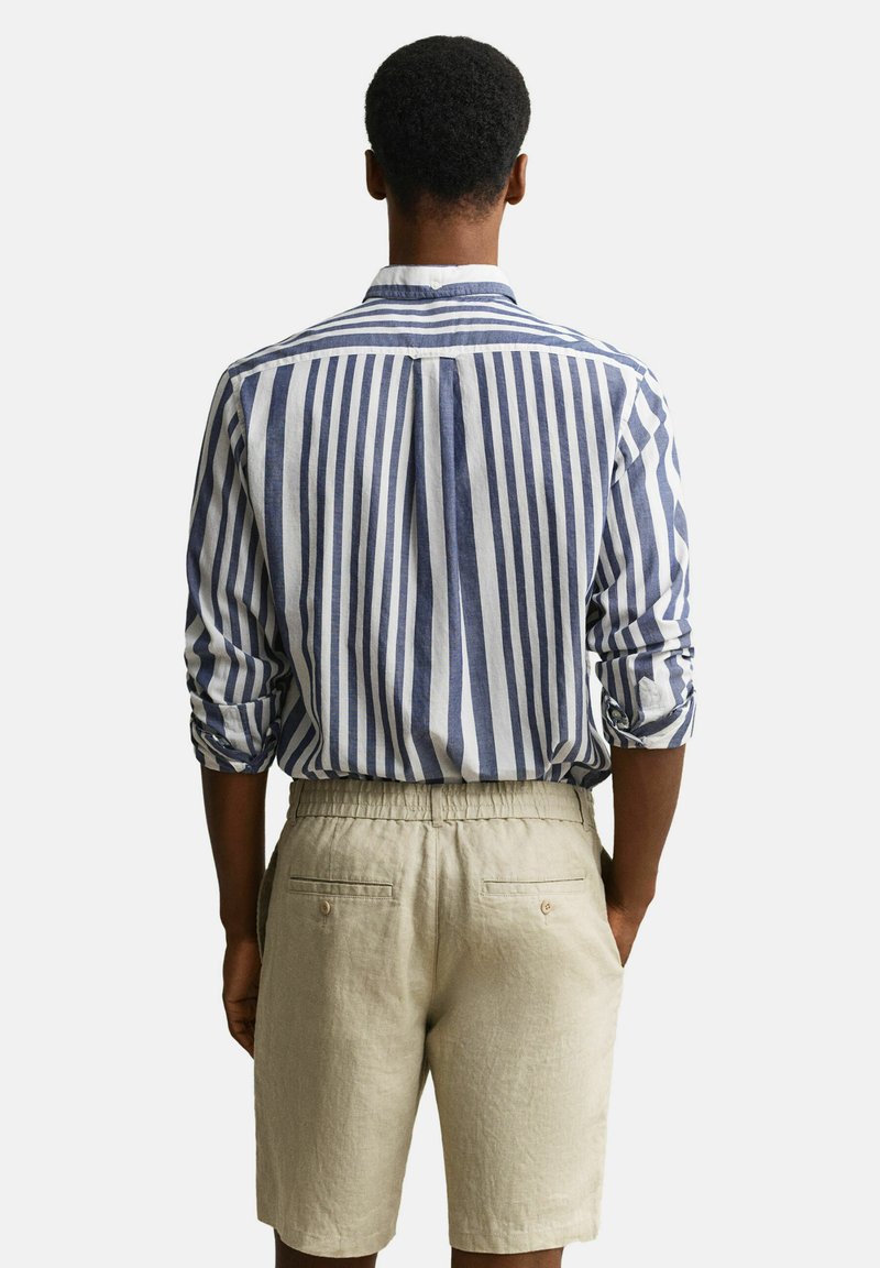 GANT STRIPED VOILE - Košile - rich navy