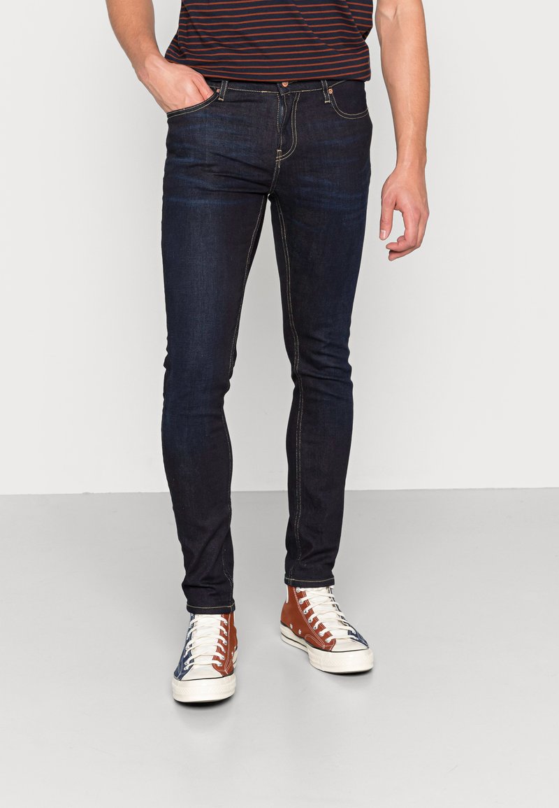 Scotch & Soda ESSENTIALS SKIM Jeans slim fit beaten back/blu scuro