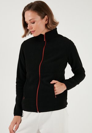 Fleece jacket - black