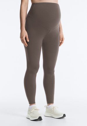 OYSHO, MATERNITY COMFORT LEGGINGS 31217227 - Leggings - dark green