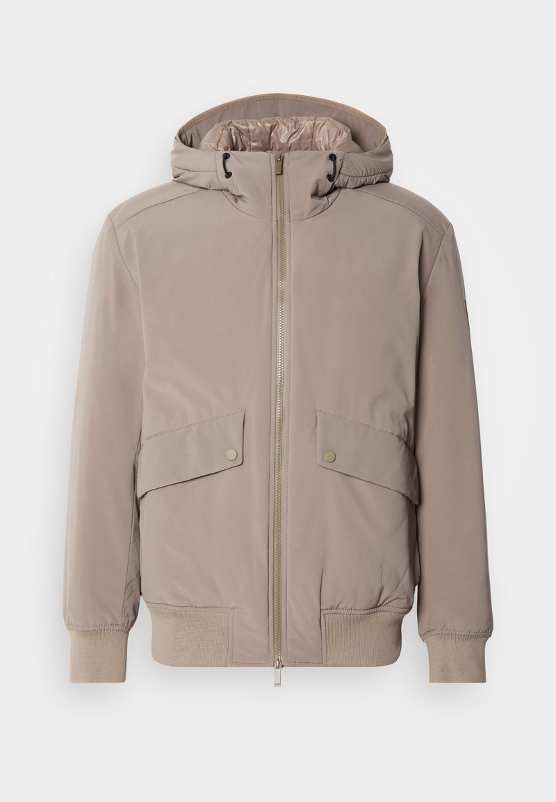 Boss Gewatteerde jas groen Boss Gewatteerde jas groen