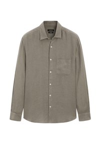 REGULAR FIT WITH POCKET DETAIL - Camicia - grey