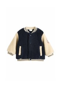 Next BORG REGULAR FIT - Fleecová bunda - navy blue