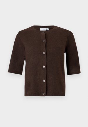 VILA, Gilet - coffee bean melange