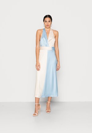 ELLIPSE DRESS - Cocktail dress / Party dress - ecru powder blue