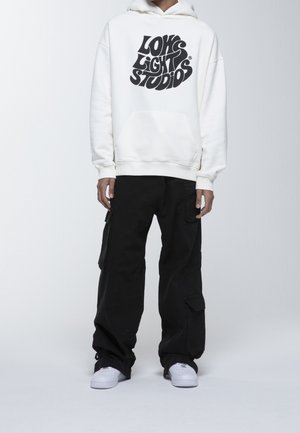 LOW LIGHTS STUDIOS® Mikina s kapucí - off-white