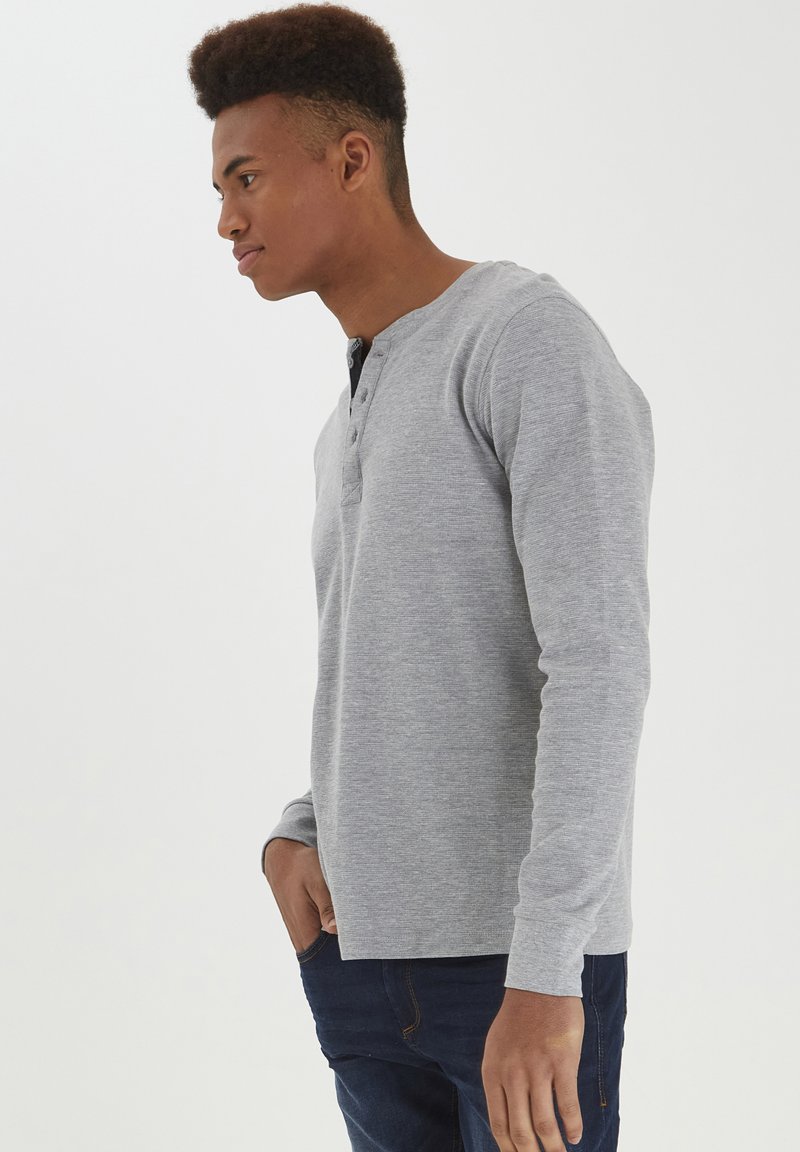 Blend BHBHNOBLE - Langærmet T-shirt - stone mix