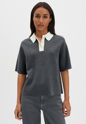 LOOSE FIT - Poloshirt - coal dust