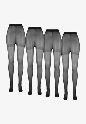 4-PACK - Harisnyanadrágok - black