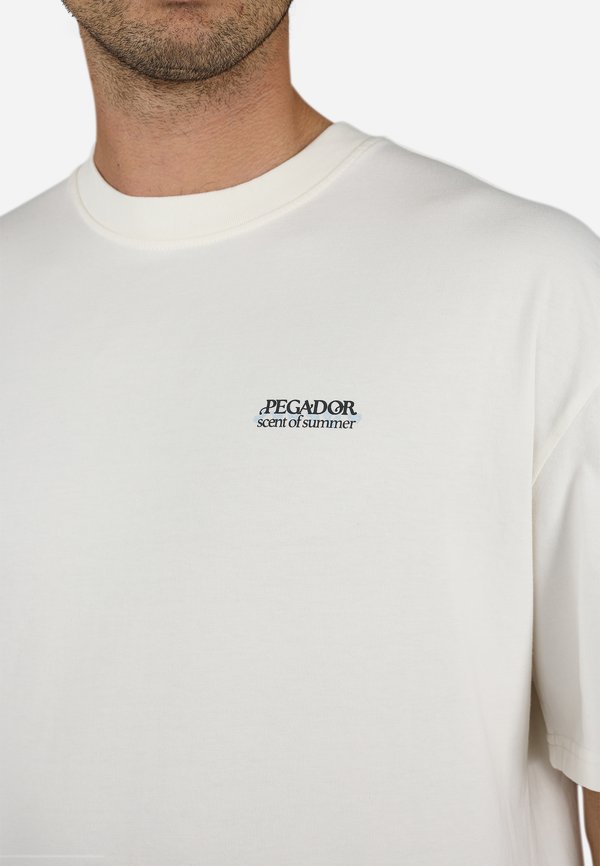 MARV OVERSIZED TEE - Print T-shirt - washed unbleached3