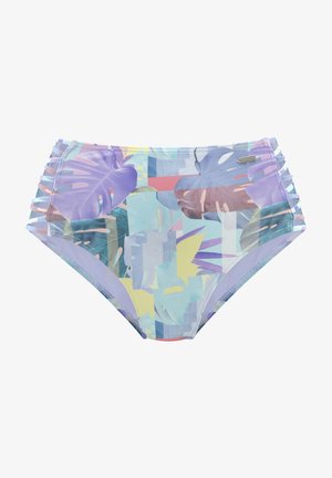 Bikini bottoms - lila bedruckt