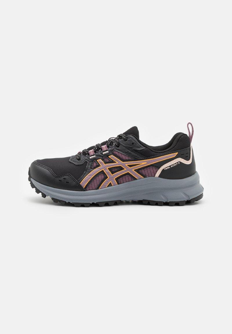 ASICS TRAIL SCOUT 3 - Běžecké boty do terénu - black/dusty mauve
